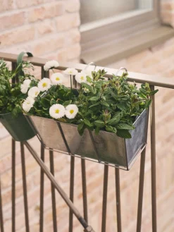 Jardinière de balcon avec crochets
