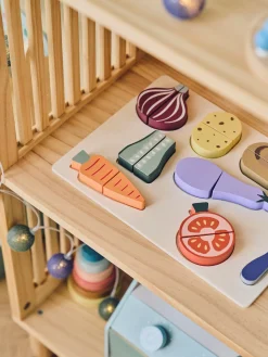 Jouets aliments et couteau