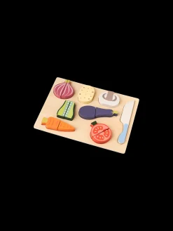 Jouets aliments et couteau