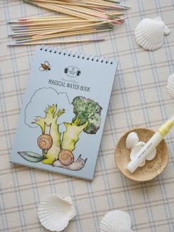 Livre de coloriage à l’eau magique avec stylo