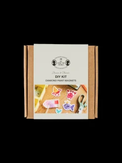 Magnets animaux marins en broderie diamant