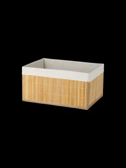 Panier de rangement avec doublure