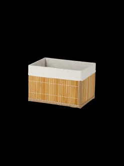 Panier de rangement avec doublure