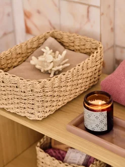 Panier de rangement tressé