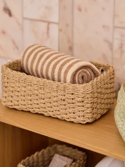 Panier de rangement tressé