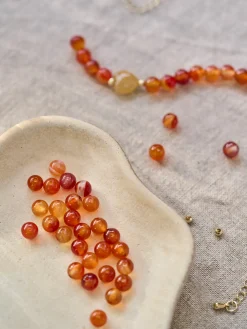 Perles d’agate 6 mm