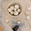 Perles en bois avec visages