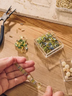 Perles en verre mélangées