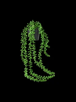 Plante artificielle suspendue en pot