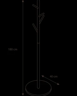 Porte-manteau en chêne