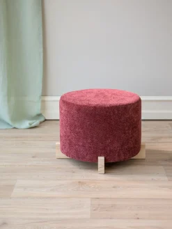 Pouf avec pied