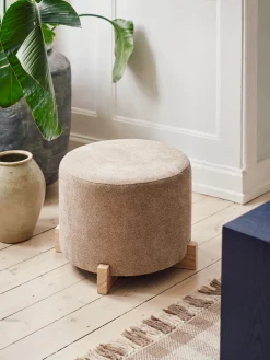 Pouf avec pied