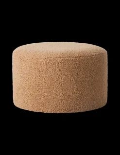 Pouf en tissu tout doux