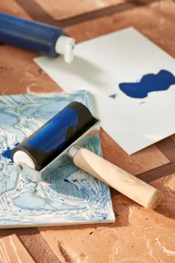 Rouleau à peinture pour linogravure