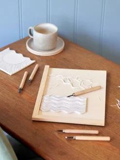 Set de linogravure