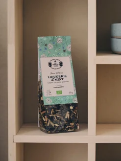 Thé biologique à la menthe et à la citronnelle