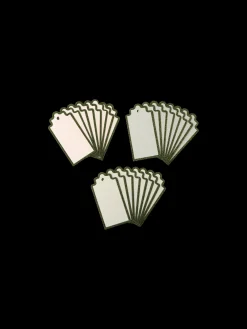 Étiquettes cadeaux avec paillettes
