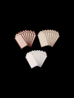 Étiquettes cadeaux avec paillettes