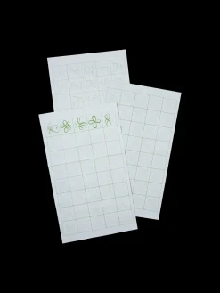 Tissus d’écriture et de dessin à l’eau réutilisables