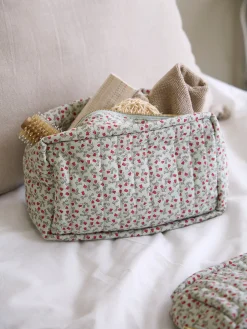 Trousse de toilette matelassée