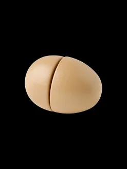 Œuf jouet en bois