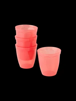 Verres en plastique réutilisables - lot de 4